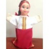 Лялька-рукавиця "Украинка" (пластизоль, тканина)