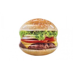 Плотик 58780 (6шт) Гамбургер, 145-142см, ремкомплект, в кор-ке,
