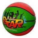 Мяч баскетбольный VA-0002  размер7,резина,8панел,550г,рисун-наклейка,