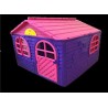 Дом со шторками DOLONI-TOYS Розово-Фиолетовый артикул 02550/20