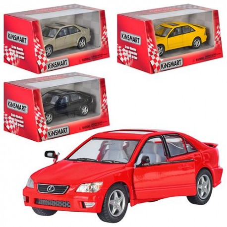 KT Машинка метал. . "LEXUS IS300", откр.двери, в кор-ке