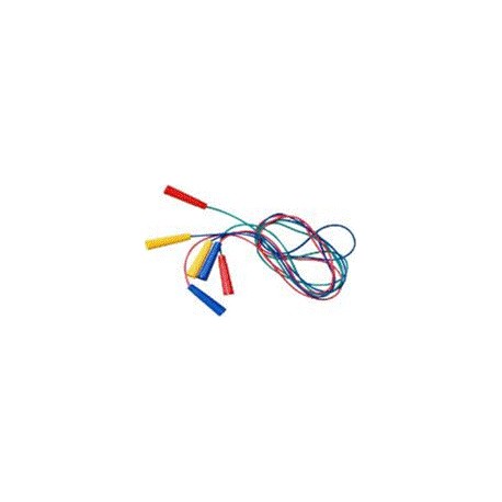 Іграшка дитяча "Скакалка №6 кольорова", диам. 5 мм  2,60 см арт 035/12