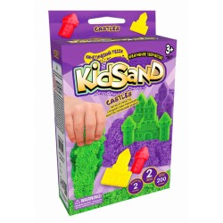 Набір креативної творчості "Кінетичний пісок"KidSand" коробка міні 200 г рос