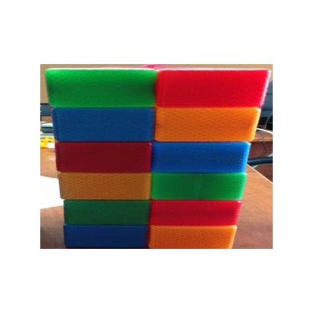 Кубик цветной в сетке 12 - эл