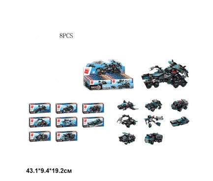 Конструктор BRICK 1413 The legend of chariot 73-105дет.8шт.в кор.43,1*9,4*19,2