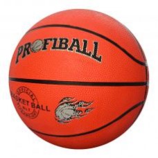 Мяч баскетбольный PROFIBALL VA-0001  размер7,резина,8панелей,рисунок-печать,510г,