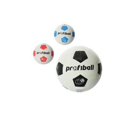 Мяч футбольный VA 0013 ( размер 5, резина Grain, 350г, Profiball, сетка, в кульке,