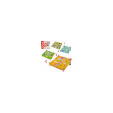 Деревянная игрушка Лабиринт MD 2232 игров.панель двухсторон,песоч.час,микс вид, кор,23-23-5см