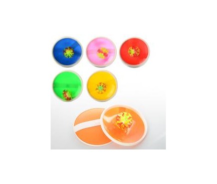 Ловушка M 2872 ( 2шт,15см,мяч на присосках,4,5см,6 цветов,в кульке,15-15-5см