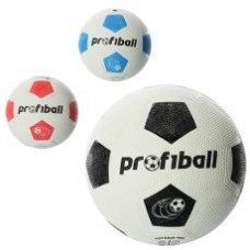 Мяч футбольный VA 0008  размер 4, резина Grain, 290г, Profiball, сетка, в кульке,
