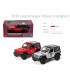 Модель джип 5'' KT5412WPR Jeep Wrangler Police/Firefighter метал.инерц.откр.дв.2в.кор.
