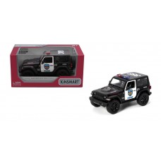 Модель джип 5'' KT5412WP Jeep Wrangler Police метал.инерц.откр.дв.кор.