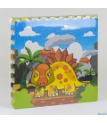 Коврик-пазл игровой EVA Динозавры С 36570 (4 шт в упаковке, 60х60 см