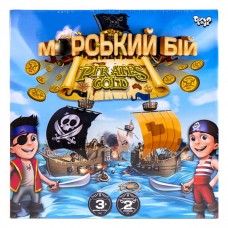 Настільна розважальна гра "Морський бій. Pirates Gold" укр
