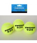 Теннисные мячи MS 1178-1 (3шт, 6,5см, 1 сорт, 40% натур шерсть,трениров, в кульке,12-28-6,5см