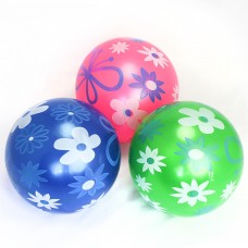 М'яч 9" BT-PB-0106 метелики 4кол.60г сітка