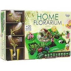 Безпечний освітній набір для вирощування рослин "HOME FLORARIUM" укр