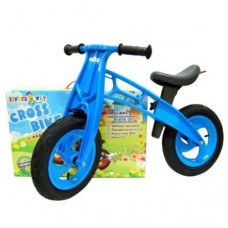 Велобег 12", EVA колеса ГОЛУБОЙ (Cross bike)
