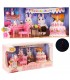 Игровой набор с флоксовыми животными 55003 День Рожденья, в наборе торт с муз+свет, в коробке