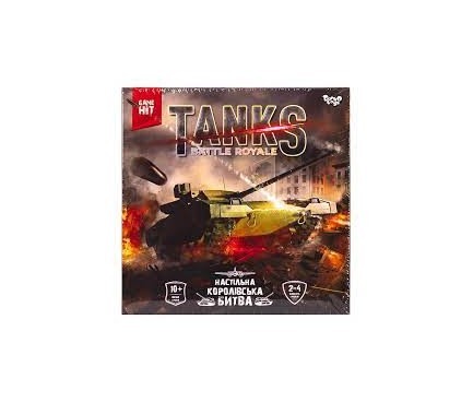 Настільна тактична гра "Tanks Battle Royale" укр