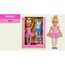 Кукла "Балерина" SY010-2  одежда, р-р игрушки – 31 см, в кор.26*8*34,5 см