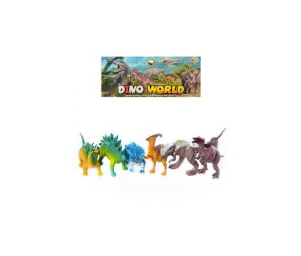 Динозавры 330-81A ( 6шт, от 14см, в кульке, 19-37-6см