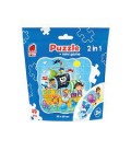Puzzle in stand-up pouch "2 in 1. Pirates" RK1140-04