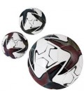 Мяч футбольный EV-3344  размер 5, ПВХ 1,8мм, 300г, 3цвета, в кульке