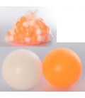 Теннисные шарики MS 3014 (1200шт) шовный, 38мм, 2 цвета, упаковка 100шт в кульке