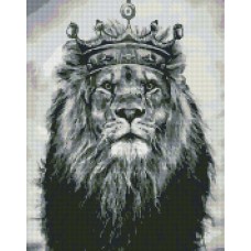 Набір з алмазною мозаїкою "Король Лев" 40х50см