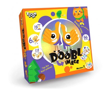 Настільна розважальна гра "Doobl Image" велика укр (