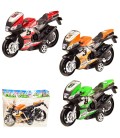 Мотоцикл арт. 607  інерц.,3 кольор., пакеті – 20.5*14 см, р-р іграшки – 18*5*9.5 см