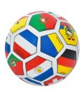 М'яч футбольний VA 0004-1  розмір 5, гума, Grain зернистий, 430-450г, прапори, в кульку