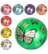 М'яч дитячий MS 1897  9 дюймів, метелики, малюнок, 60-65г, 8 кольорів