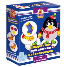 Гра настільна Vladi Toys розважальна Crazy Koko "Шкарпетки-рукавички" VT8025-05 (укр)