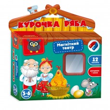 Гра настільна Vladi Toys магнітний театр Академія розвитку "Курочка Ряба" VT3206-31 (укр)