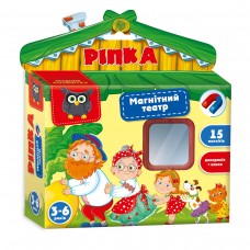 Гра настільна Vladi Toys магнітний театр Академія розвитку "Ріпка" VT3206-29 (укр)