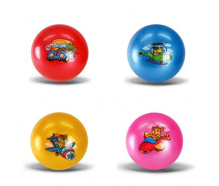 М'яч гумовий арт. RB24155 ( 9", 60 грам, 4 кольори