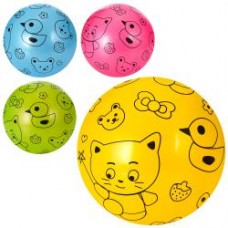М'яч дитячий MS 3517 (9 дюймів, малюнок, 60-65г, 4 кольори
