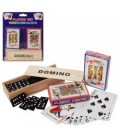 Настільна гра A140  доміно (дерев), карти 2шт, на листі, 18-23-4см