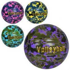М'яч волейбольний MS 3622  офіційний розмір, ПВХ, 260-280г, 4кольори, в пакеті