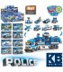 Конструктор KB 217  поліцейська серія, 2в1, від 98до118дет, 8 видів (8шт) в дисплеї 38-17-13с