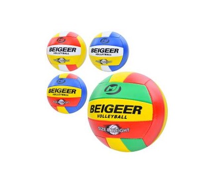 М'яч волейбольний MS 3909  офіційний розмір, ПВХ, 260-280г, 4кольори, в пакеті