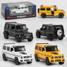 Джип EL 1208 ("Auto Expert" 3 кольори, металопластик, 1:24, інерція, світло, звук, відкриваються