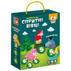 Гра настільна Vladi Toys розважальна. Спритні вівці. Схопи 10-ку! VT8033-07