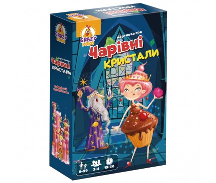 Гра настільна Vladi Toys розважальна.Чарівні кристали. VT8077-04 (укр)