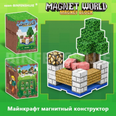 Конструктор магнітний T9904 minicraft майнкрафт