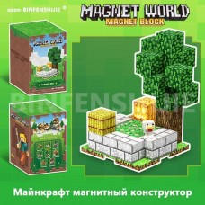 Конструктор магнітний T9902 minicraft майнкрафт