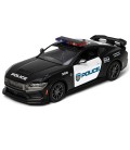 Модель легкова FORD MUSTANG DARK-HORSE 5'' KT5455FWP Police метал.інерц.відкр.дв.кор./