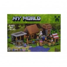 Конструктор Minecraft My World (1180 деталей) 8502